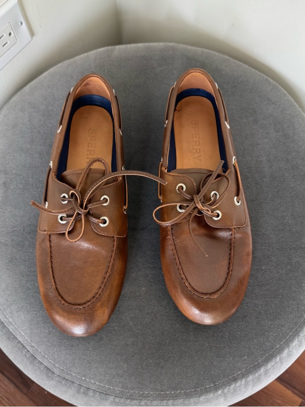 Sperry Slim Boat Shoe - Light Brown